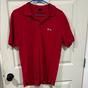 Oakley Red Polo Shirt